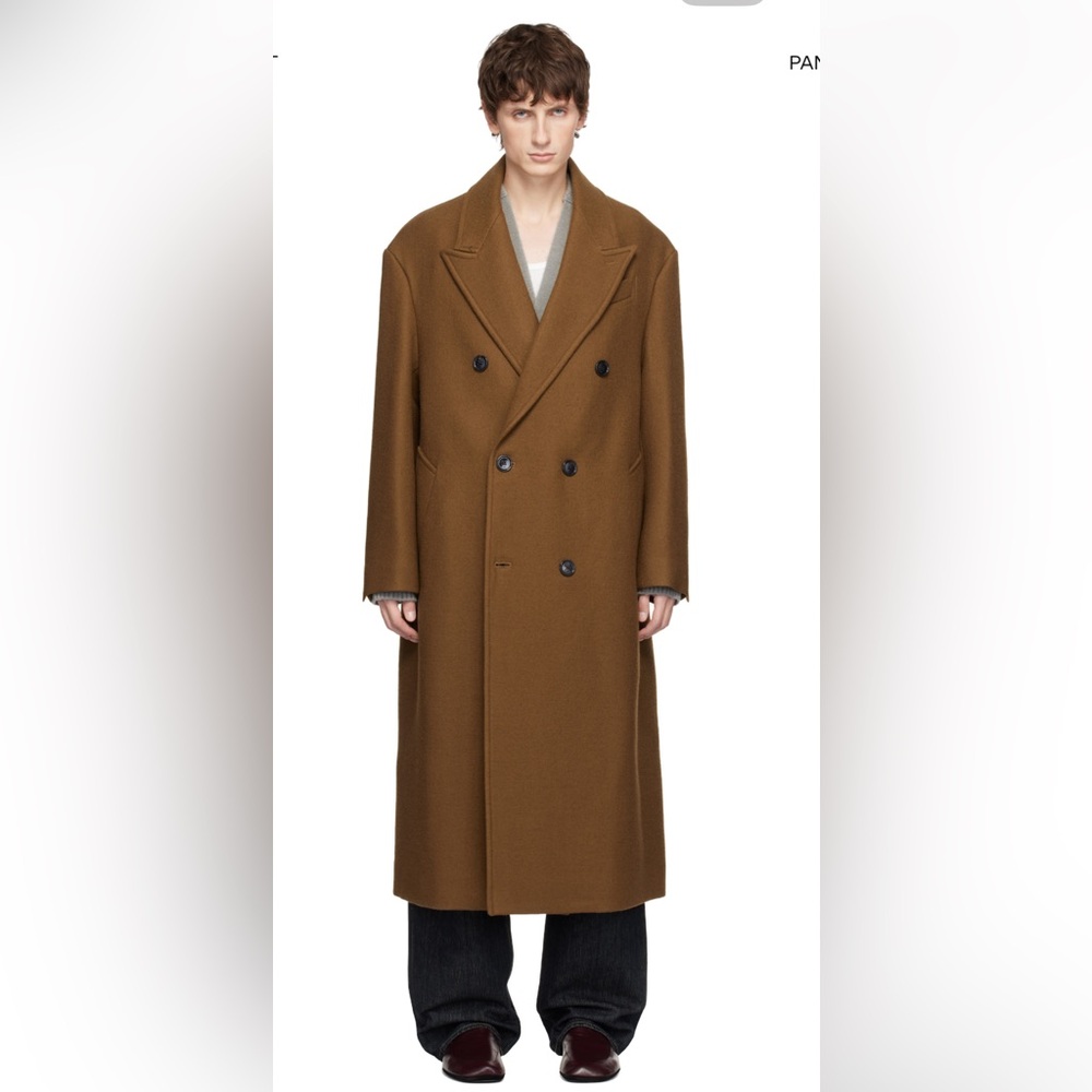 Ami coat Double-Breasted 100% Wool vierge